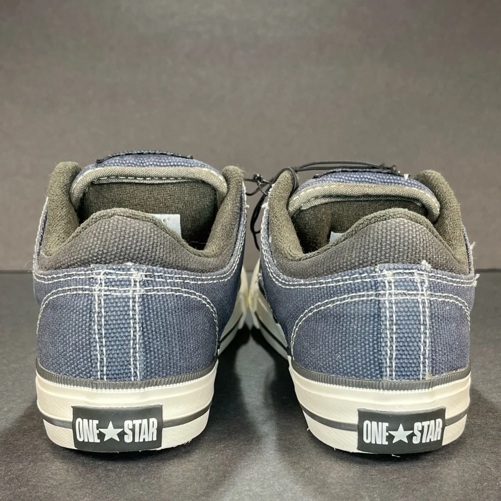 CONVERSE ONE STAR SLATE BLUE SKATE SNEAKERS, YOUTH SIZE 2.5 NWOB
